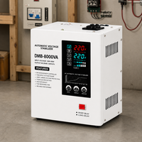 Stabilisateur Mural Monophasé Résidentiel 1000VA 220V Régulateur Protecteur de Tension TKB pour Appareils Haute Précision