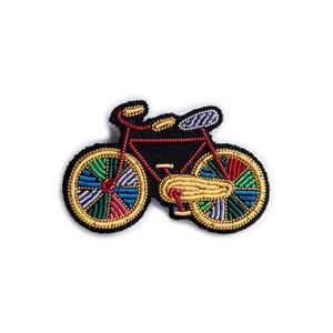 Broches de alambre de lingotes bordados hechos a mano de ciclo completo de cobre, parches de tamaño personalizado de alta calidad, proveedor personalizado - Product Image 1