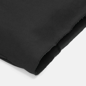 Sudadera con capucha tipo balaclava con cremallera, diseño de empalmes lavados, negro y gris, estilo ninja, gótica, de invierno, con bolsillo sólido, personalizable, transpirable, de secado rápido - Product Image 6