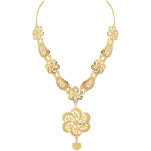 Gold Forming Necklaces <b>Set</b>, Custom Forming Wedding Jewelry Fashion Jewelry <b>for</b> <b>Women</b> Copper & Brass Chapado En Oro Oro Laminado - Product Image 3