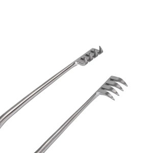 Rétracteur de retenue chirurgical Sharp Beckman Adson Self Retractor 4X4 Prongs 31.5 Cm Rétracteur en acier inoxydable - Product Image 3