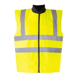 Gilet ad Alta Visibilità Personalizzato con Adesivi Riflettenti e Luci per Merchandising Promozionale - Product Image 4