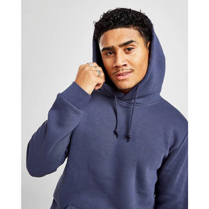 Sudadera de Felpa de Algodón Grueso de Alta Calidad, Ropa Urbana, Personalizada con Logotipo Estampado en Relieve de 400 500 Gsm, Sudadera con Capucha para Hombre - Product Image 5