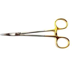 Pince porte-aiguilles réutilisable, forceps hémostatique, manche plaqué or, forceps orthodontique, instrument par SurgiRight instruments - Product Image 3