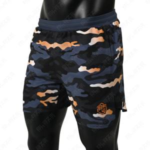Short de gymnastique en maille imprimé d'été de haute qualité avec logo personnalisé OEM Short de basket-ball en maille pour hommes - Product Image 1