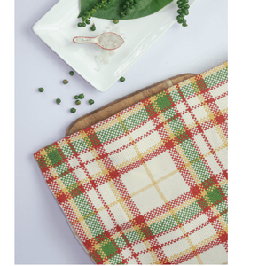 Oignon multicolore 100% coton biologique certificat GOTS 18*27 ensemble de serviettes en lin de cuisine pour fruits lavés à sec légumes et herbes - Product Image 2