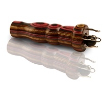 Meilleure vente Machine à tricoter Crochet français tricoteuse bobine en bois bricolage corde à tricoter poupée artisanat fil outils embrayage bois métier à tisser Kit