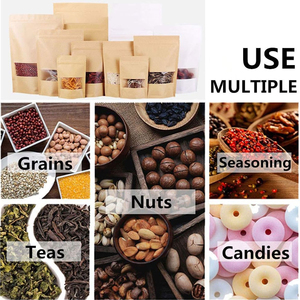 Bolsa de pie con estampado personalizado para alimentos, paquete Ziplock resellable, paquete Doy, embalaje de plástico, a prueba de olores, caramelo, nuez, fruta, 3,5g, bolsa Mylar - Product Image 4