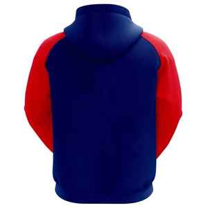 Venta al por mayor 100% algodón de los hombres de manga larga pulóver Sudadera con capucha de diseño personalizado sublimación en blanco para el invierno - Product Image 3