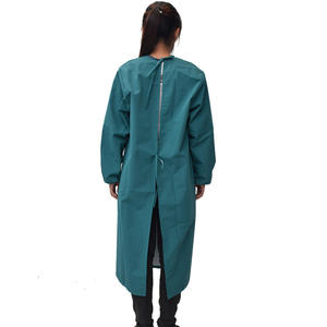Uniformes de fregado Ropa Mujer Cremallera Apertura Scrub Coat Suministros médicos Enfermera Cirugía dental Verano Hospital Scrubs - Product Image 2