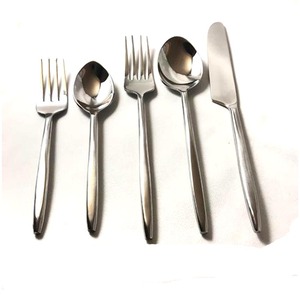 Manufactured in India Cutlery Super Finest Quality Stainless Steel Silver Plated Flatware Sets at Affordable Price - Product Image 2