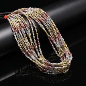 Perle de diamant brut naturel multicolore - Product Image 3