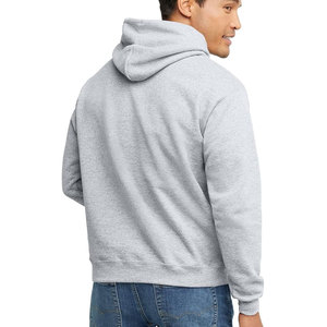 Sweat à capuche de sécurité pour la construction d'hiver pour hommes avec col à capuche délavé à manches longues respirant en polyester réfléchissant - Product Image 2
