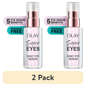 (Lot de 2) Olay Super Serum Crème pour les yeux, vitamine C et niacinamide Sérum quotidien pour les yeux, 0.45 floz - Product Image 4