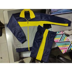 Survêtements respirants pour enfants, manches longues, design simple, ensemble de survêtements à capuche personnalisés pour garçons, automne - Product Image 4