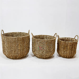 Artex Dong Thap Paniers de rangement d'usine Seagrass Wicker Coffrets cadeaux faits à la main pour la cuisine et le salon - Product Image 2