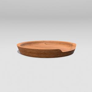 Vente en gros Porte-savon en bois écologique biodégradable Boîte à savon en bambou de forme ovale organique totale plateau - Product Image 2