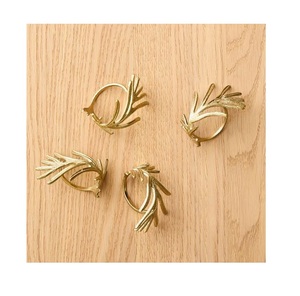 Anillo de servilleta de metal hecho a mano Anillo de servilleta pulido brillante de metal al mejor precio del fabricante - Product Image 3