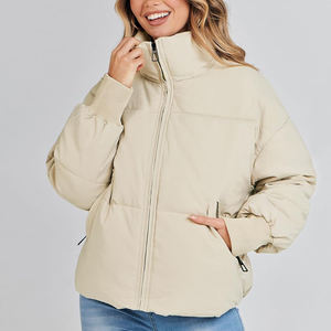 Doudoune surdimensionnée chaude manteau d'hiver long rembourré à capuche pour femme vêtements d'extérieur élégants et branchés à la mode décontractée look streetwear moderne - Product Image 3