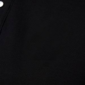 Camiseta Polo de manga corta de poliéster de marca logotipo bordado personalizado liso para hombres camiseta Polo en blanco - Product Image 4