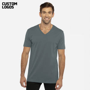 T-shirt respirant pour homme Next Level, col côtelé, mélange de trois tissus - Product Image 5