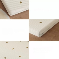 Matelas Étudiant 4D Air Fiber Respirant, Tapis Rafraîchissant Lavable pour Bébé et Animaux, Base de Lit Saine pour Dortoir