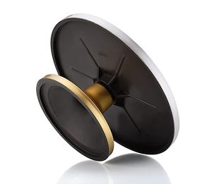 Le plus nouveau support de dessert et de gâteau en métal de forme ronde de conception support de gâteau en aluminium plaqué or en métal de grande taille en Inde - Product Image 4