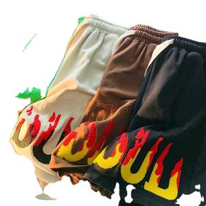 Pantalones Cortos Deportivos Personalizados OEM 2025, Unisex, Bordado Chenille, Costura Interior de 5 Pulgadas, Mezcla de Algodón y Felpa, 100% Algodón - Product Image 6