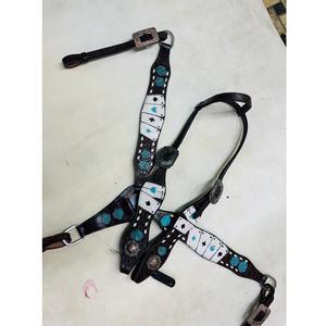 Ensemble de sellerie en cuir occidental professionnel de qualité supérieure pour la course de barils ou le roping et l'équitation générale, disponible au prix d'exportation - Product Image 1