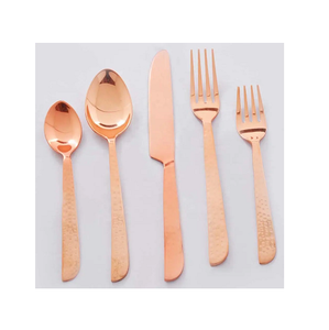 Ensemble de couverts en argent Offre Spéciale, ensemble de couverts en acier inoxydable avec poignée, ensemble de vaisselle, couverts noirs pour hôtel - Product Image 3