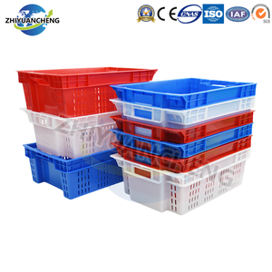 Tùy chỉnh xoài Crate Rau Trái Cây di chuyển container trang trại siêu thị giỏ cấp thực phẩm nhựa Crate - Product Image 4