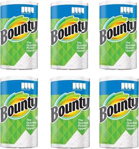 Acheter pas cher prix Bounty cuisine essuie-tout blanc pleine feuille essuie-tout, 12 rouleaux doubles en gros à vendre (lot de 24) - Product Image 4