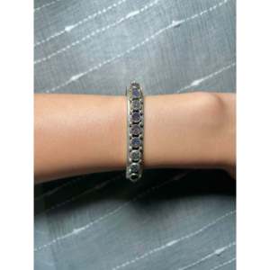 Navajo Handmade Drunzy & Sterling <b>Silver</b> <b>Cuff</b> <b>Bracelet</b> Cultural Collectible Jewelry - Product Image 5