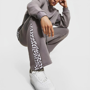 ชุดวอร์มโอเวอร์ไซส์ทรงบานแบบยูนิเซ็กซ์ ผ้าฟลีซเนื้อหนา สไตล์ลำลองเรียบง่าย เหมาะสำหรับวิ่ง รุ่นใหม่ล่าสุดสำหรับฤดูหนาว - Product Image 3