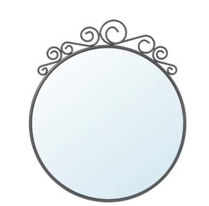 KSN Unique Vintage Antique Style Miroir Rond Élégant À La Main En Métal Verre Acier Décoratif Plateau De Service - Product Image 6