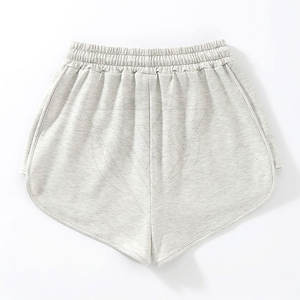 Shorts pour femmes à taille haute, respirants, écologiques, à séchage rapide, en polyester/coton, couleur personnalisée, design streetwear, personnalisés pour femmes - Product Image 2