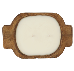Tazón de vela de masa de madera para hacer velas Decoración del hogar Proveedor de fábrica Tazón de masa de madera hecho a mano rústico - Product Image 2