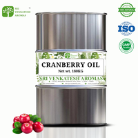100% Pure & Natuurlijke Cranberryzaadolie 5kg Premium Kwaliteit Koudgeperste Topklasse Biologische Essentiële Draagolie voor Aromatherapie
