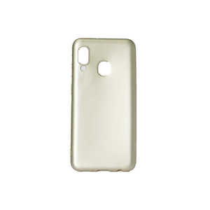 IKTK Premier Series Premium Gold Silicone Protective Cover for <b>Samsung</b> for Galaxy <b>A40</b> Plus Anti-Fingerprint Stylish Ins Retail - Product Image 1