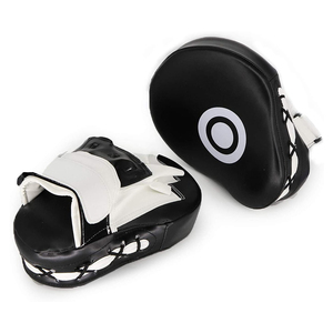 2025 almohadillas de enfoque de alta resistencia hechas a medida Focus Best Quty para hombres y mujeres almohadillas de entrenamiento de boxeo de cuero de PVC almohadillas de enfoque verdadero - Product Image 6