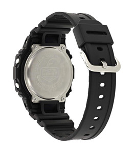 DW6695 DW6600 DW6000 DW5900 QX-CGG1 wxcu สายนาฬิกาเรซิ่นสีดำ16มม. เข้ากันได้กับ QXE72 304H5A-10430837 - Product Image 6