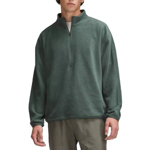 Diseño OEM logotipo personalizado cremallera sudaderas con capucha en blanco media cremallera sudadera cuarto cremallera sudadera a granel media cremallera pulóver mujeres tamaño personalizado - Product Image 6