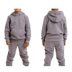 Sudaderas con capucha lisas para niños con logotipo personalizado, sudaderas con capucha en blanco de color sólido para niñas - Product Image 2