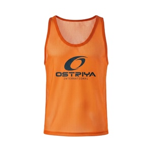 Maillots de sport respirants de qualité supérieure, nouvelle collection, 100 % polyester, en maille, pour l'entraînement de football, style gilet, tenue d'équipe, logo personnalisé - Product Image 1