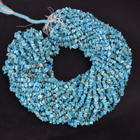 Perles de pierre turquoise naturelle de forme irrégulière perles de pierres précieuses en vrac pour la fabrication de bijoux bricolage artisanat fournisseur en gros