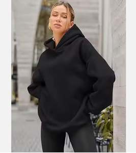 Vente en gros Sweat à capuche surdimensionné personnalisé unisexe pour femmes en coton de haute qualité conçu pour les vêtements grande taille - Product Image 3