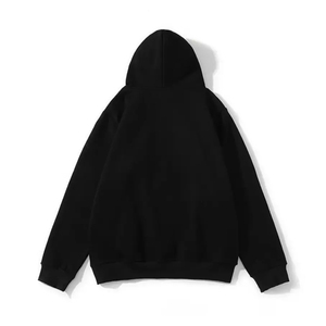 Sudaderas con capucha de peso pesado de 500gsm de alta calidad para hombres con logotipo personalizado 100% algodón mezclado liso teñido para la temporada de invierno - Product Image 2
