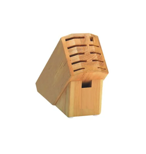 Portacuchillos de madera de acacia DISEÑO DE mordent vajilla comedor alimentos cuchillos de cocina soporte para vender producto - Product Image 5