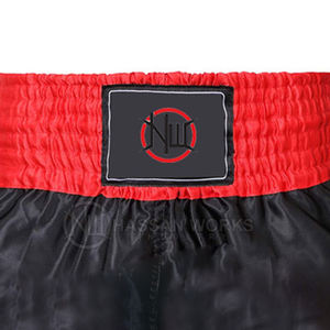 บริการ OEM ขายส่ง กางเกงมวยไทยผู้ชายแบบกำหนดเอง รุ่นใหม่ล่าสุด แบรนด์ส่วนตัว แห้งเร็ว ระบายอากาศได้ดี ผลิตจากโพลีเอสเตอร์ 100% - Product Image 5