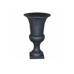 2025 Vintage Style <b>Black</b> Color <b>Flower</b> <b>Vase</b> Latest Design <b>Flower</b> Pots Use For Home Decoration Handmade In Bulk - Product Image 1